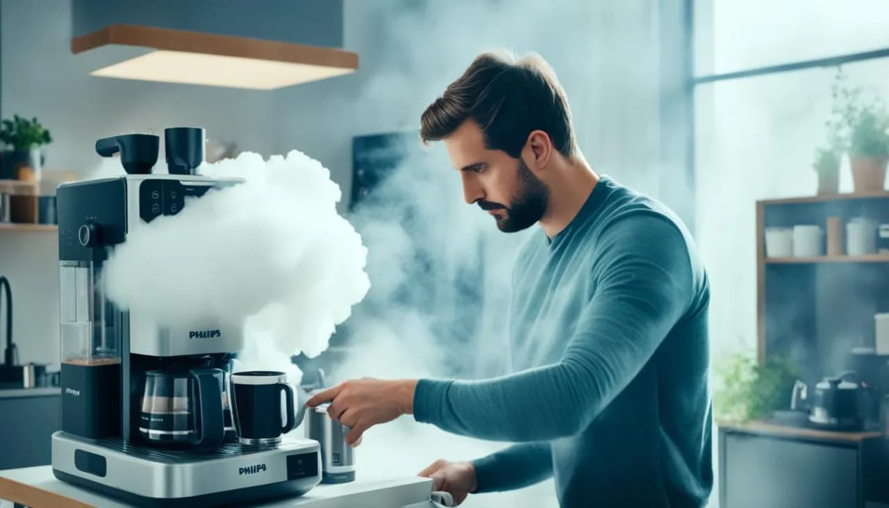 Jak odpowietrzyć ekspres do kawy Philips LatteGo i uniknąć problemów